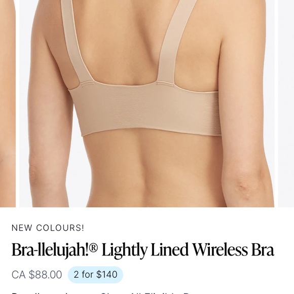SPANX Bra-llelujah!® Lightly Lined Wireless Bra. 32D - Picture 8 of 8
